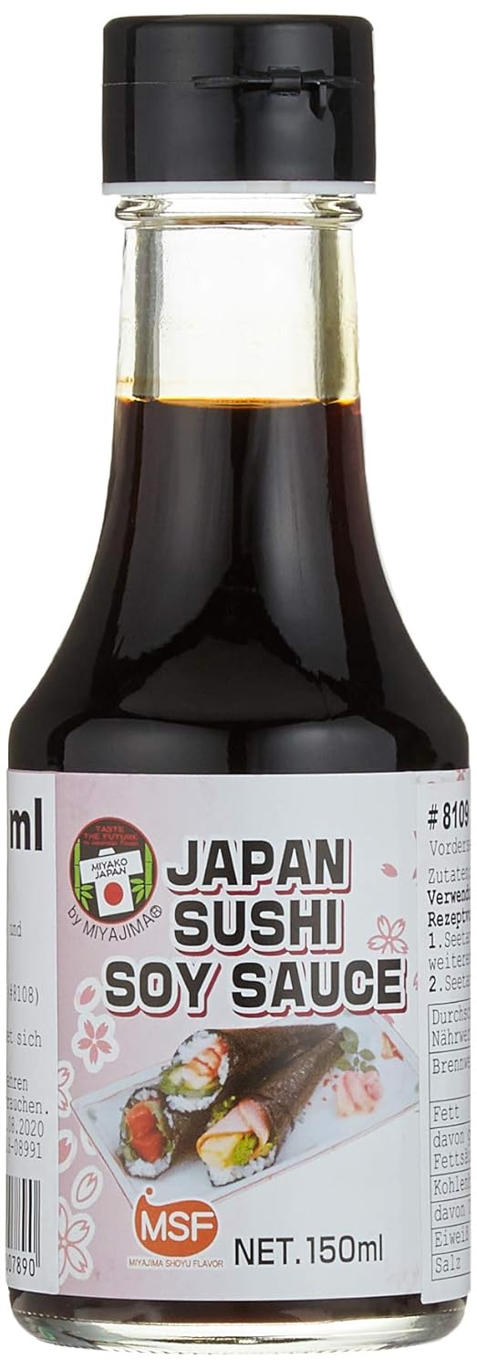 Detalle de Miyako Sojasauce dunkel 150 ml đź§‚