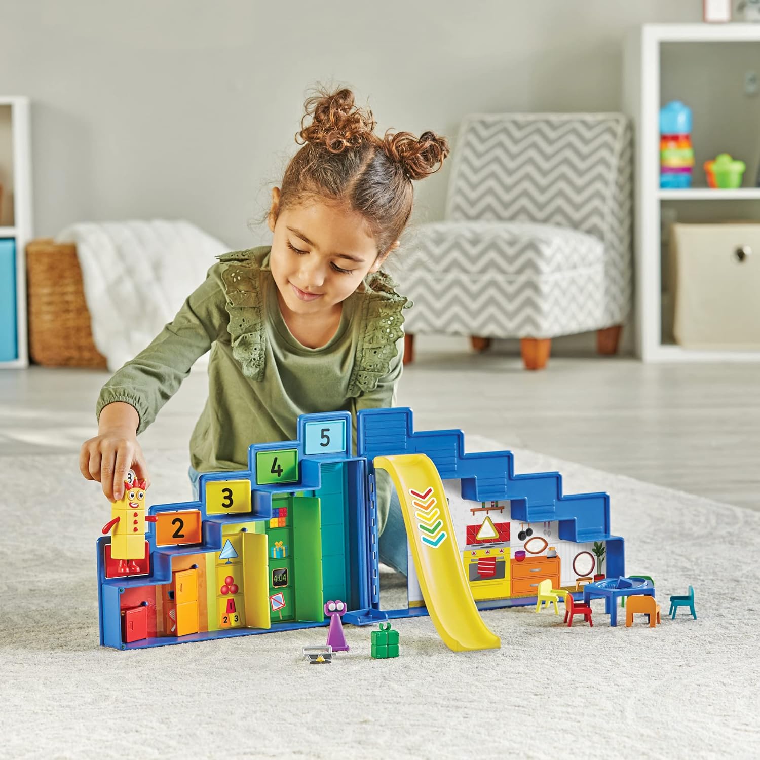 Thumbnail 6 de Learning Resources Numberblocks Step Squad Mission Headquarters Deluxe Playset