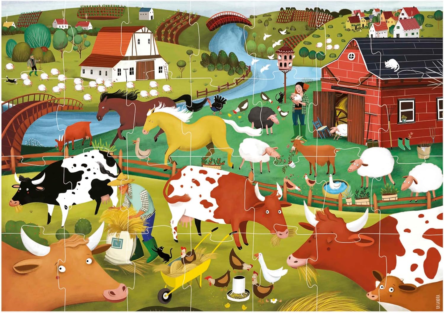 Thumbnail 2 de Puzzle Max Infantil Educa — 28 grandes pièces pour enfants dès 3 ans (68 x 48 cm)