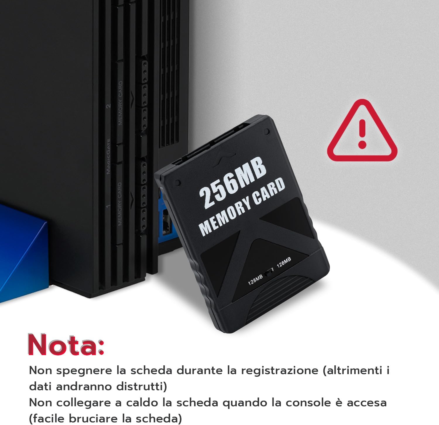 Detalle 2 de Mcbazel 256MB Memory Card per PS2