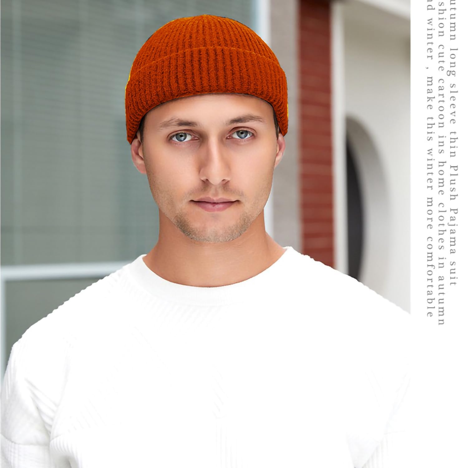 Thumbnail 1 de Irzaki Fisherman Beanie für Herren – kurze Strickmütze „Trawler Beanie“ mit kurzer Manschette