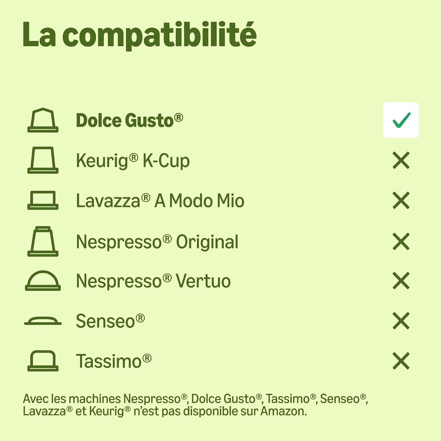 Thumbnail 4 de Capsules Cappuccino Dolce Gusto 24 portions ⚙