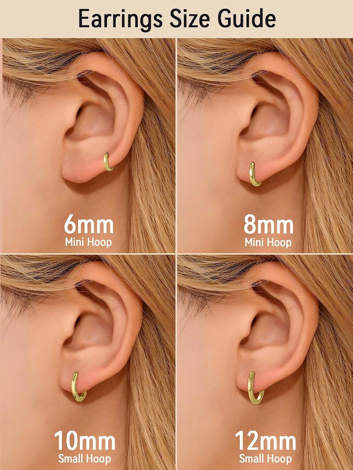 Thumbnail 1 de FaithHeart Silver hoop earrings 20mm