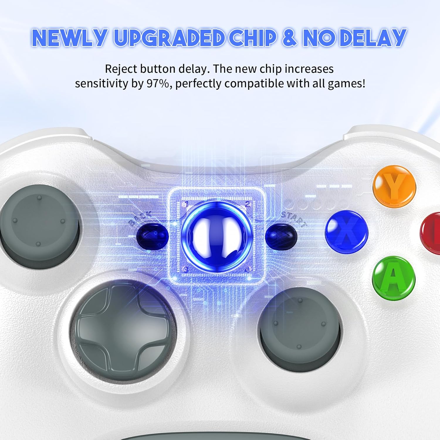 Thumbnail 2 de Gamrombo Replacement Xbox 360 Controller 2-Pack
