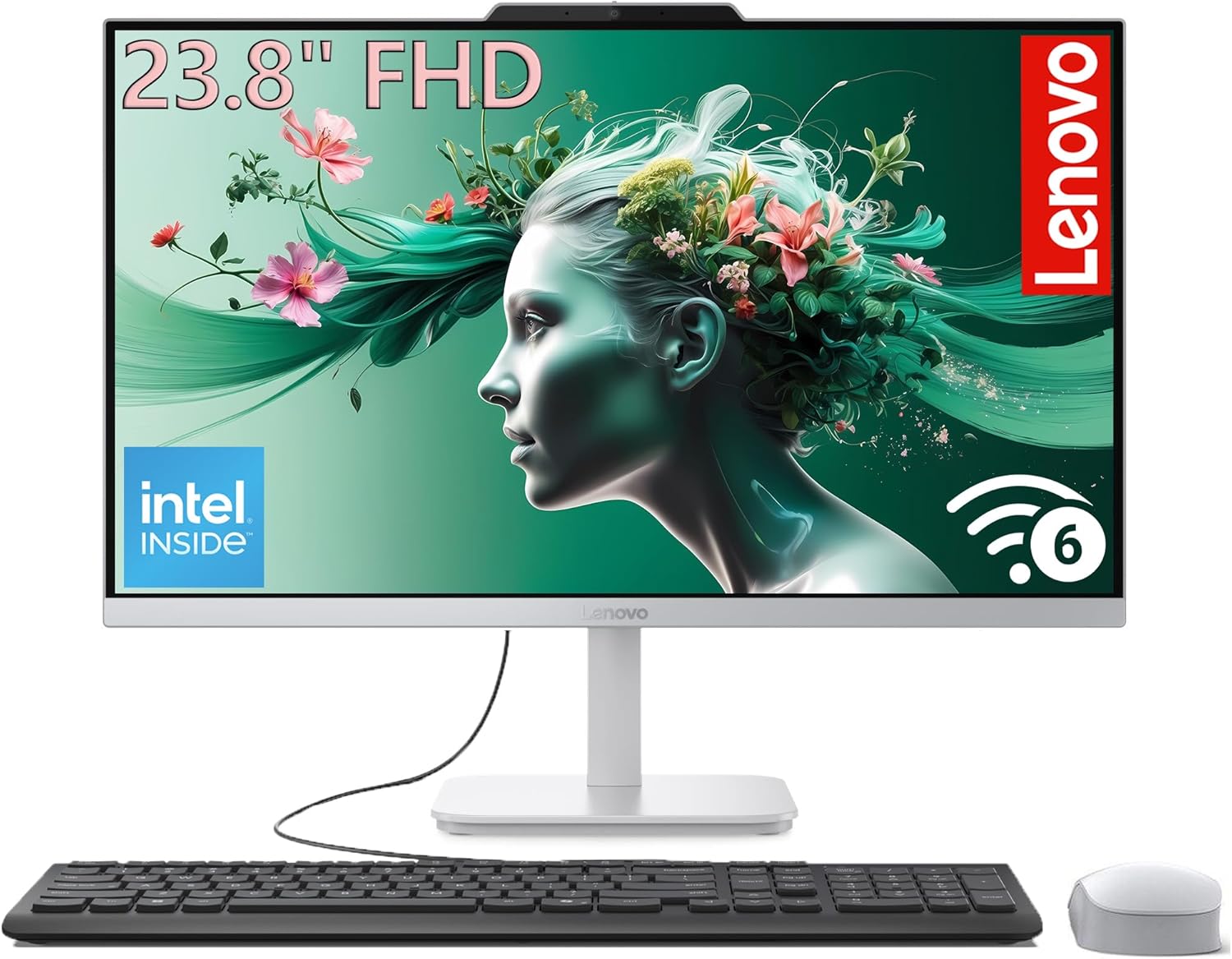 Detalle de Lenovo All-in-One Desktop 23.8-inch