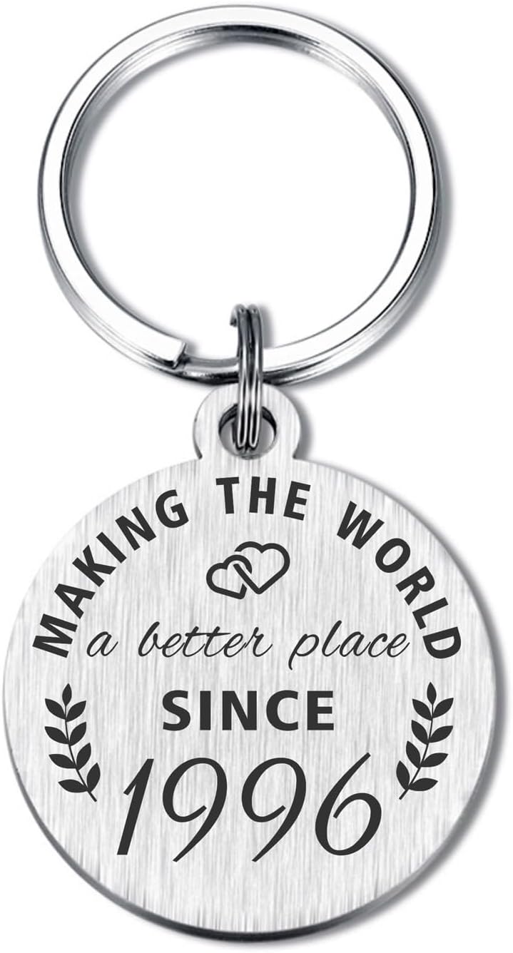 Thumbnail 2 de 30th Birthday keychain 1996, stainless steel