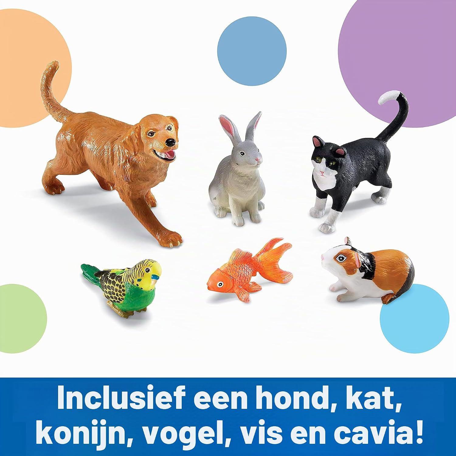 Thumbnail 2 de Learning Resources Jumbo-huisdierfiguren, 6-delige set