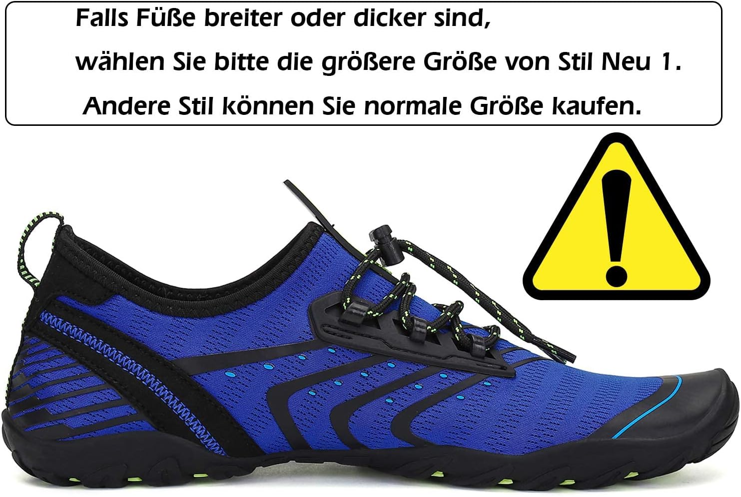 Thumbnail 1 de SAGUARO Badeschuhe für Herren & Damen mit 7/9 Drainagelöchern – rutschfest, schnell trocknend, Gr. 35–48