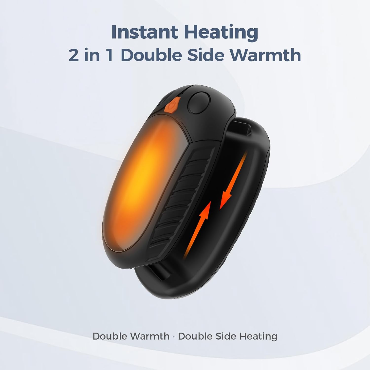 Detalle de Gutimo AO-218 Rechargeable Hand Warmers, 2-Pack with Split Design