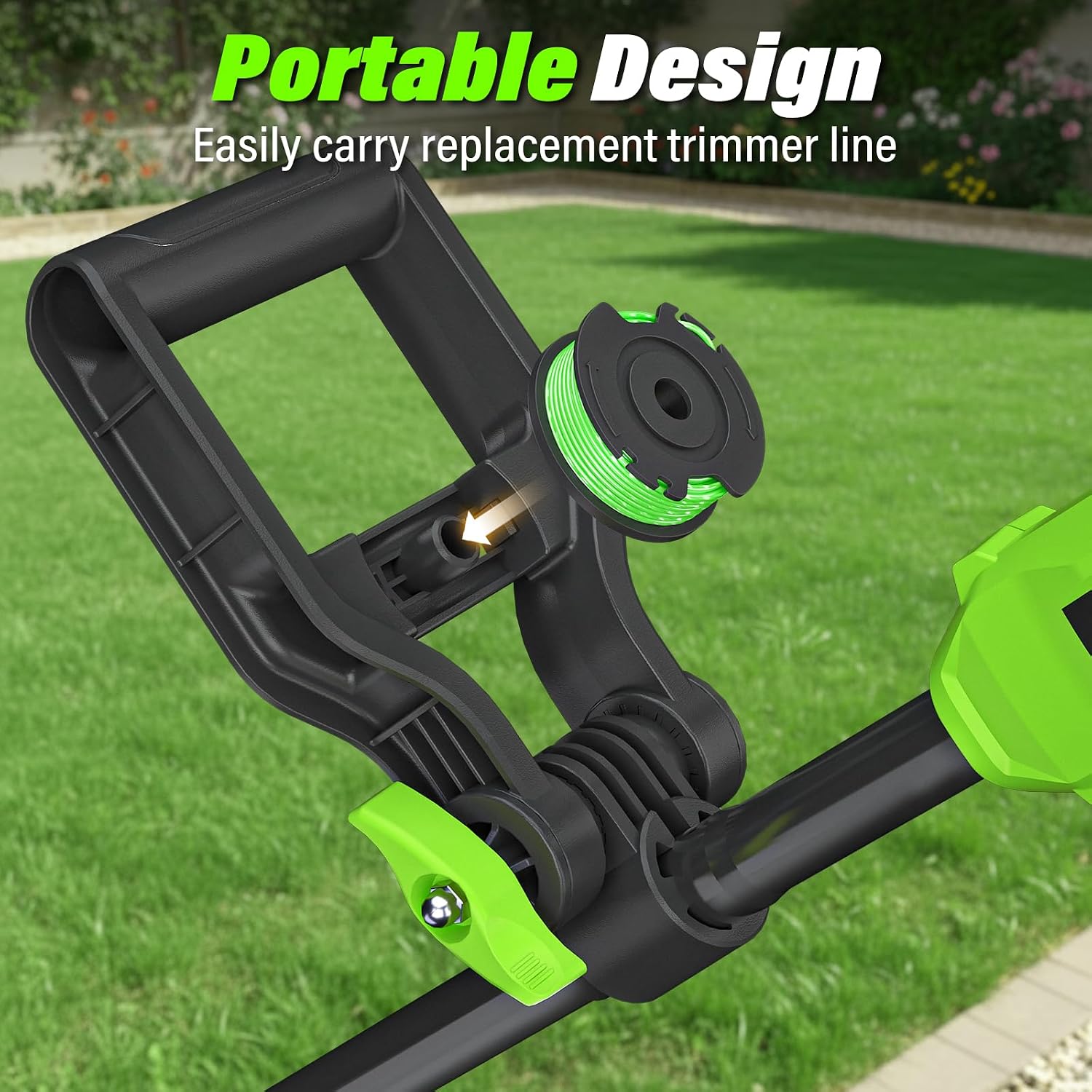 Detalle 2 de SEYVUM Cordless String Trimmer 20V
