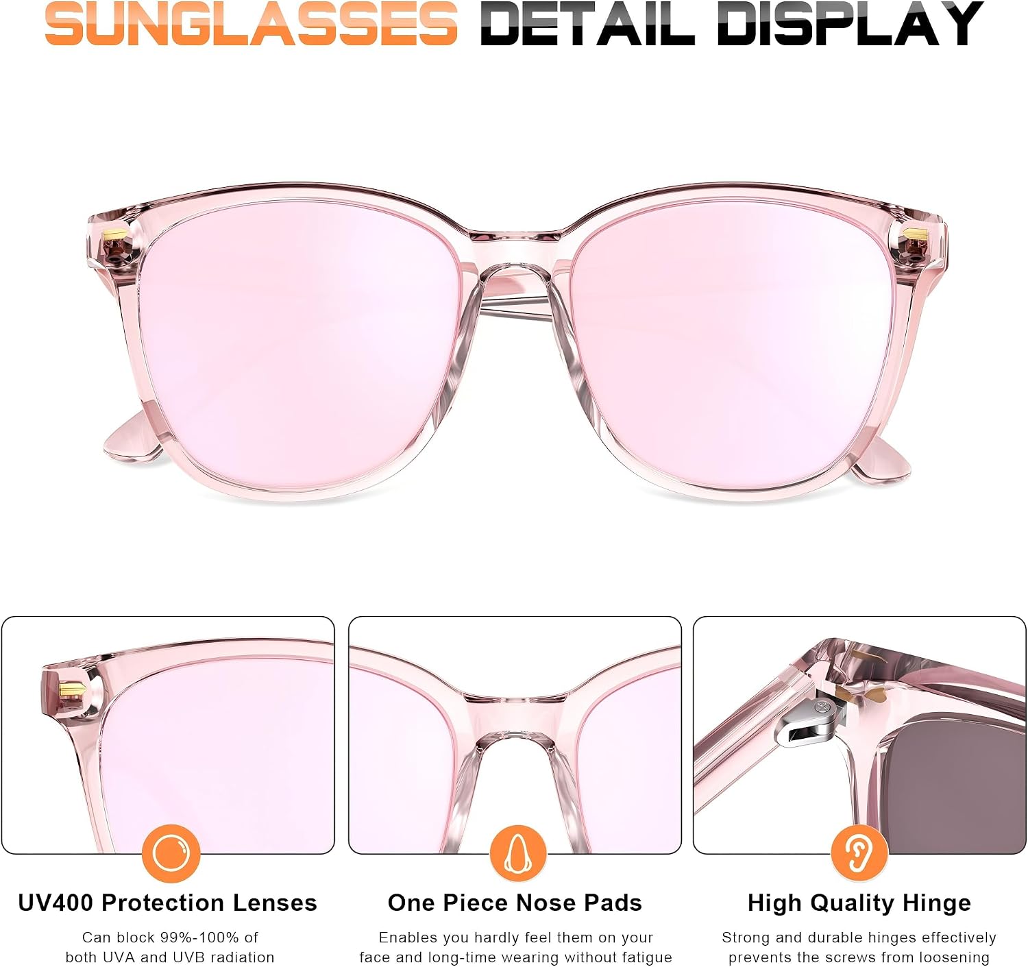 Detalle de Phikttu Polarized Sunglasses Polycarbonate