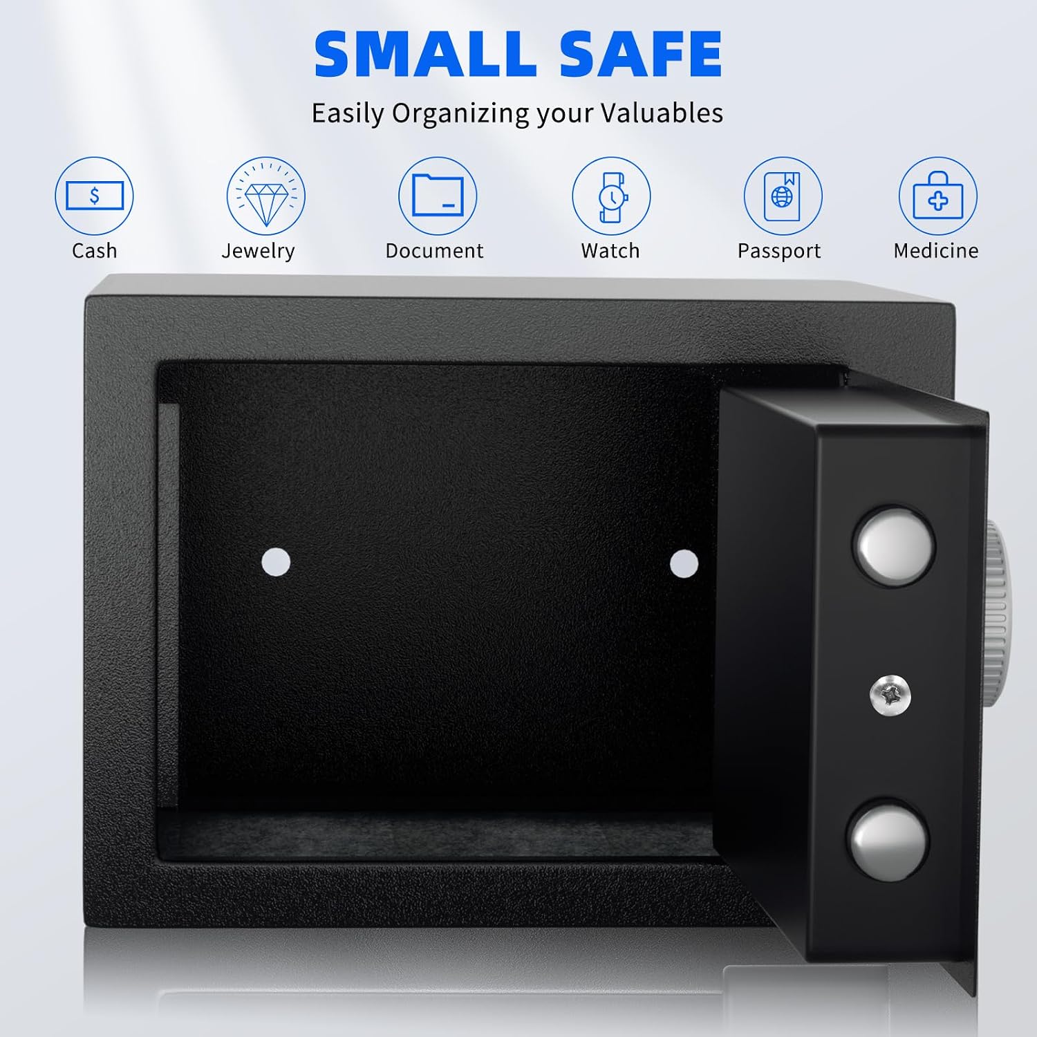 Detalle 2 de Digital Electronic Cash Money Safe Box 6.6L