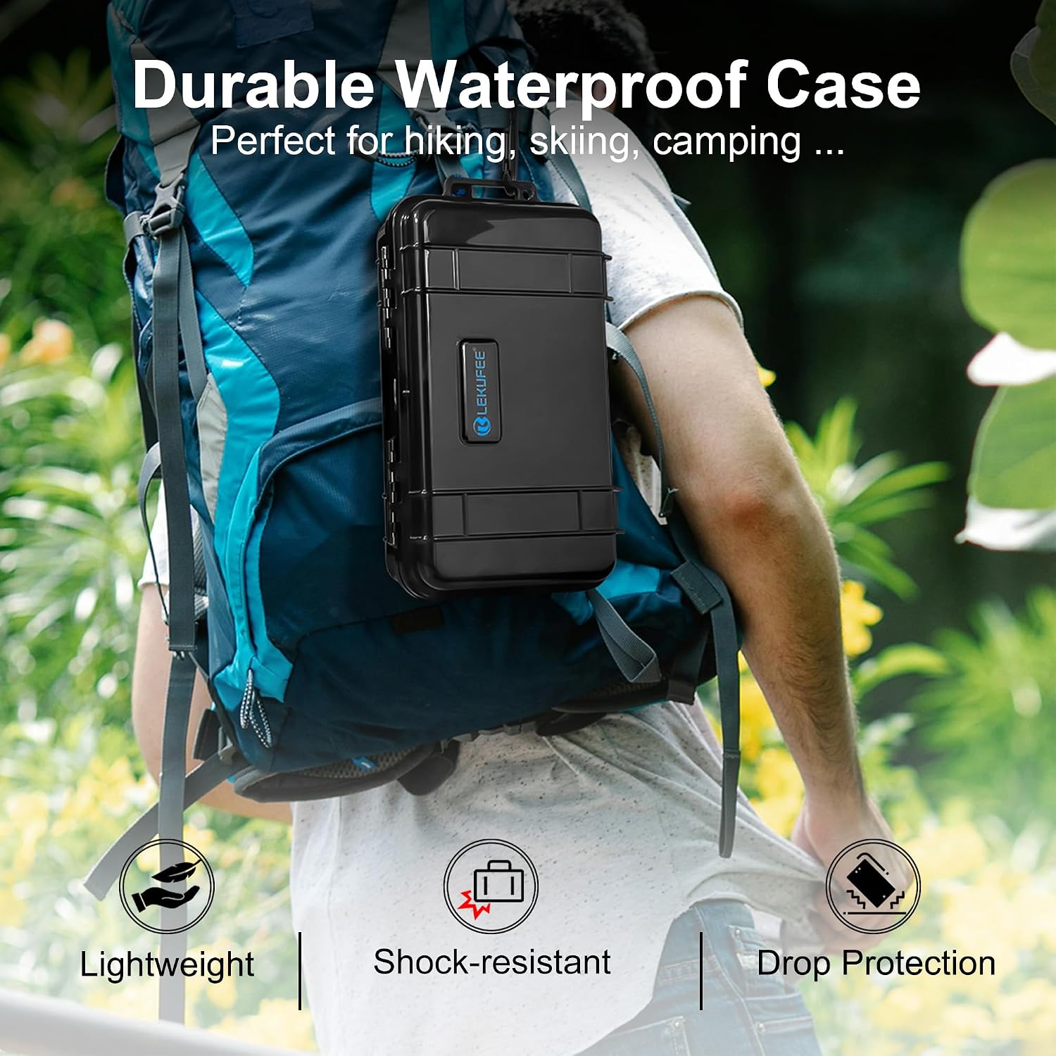 Thumbnail 6 de LEKUFEE Travel Waterproof Case for Canon SX740