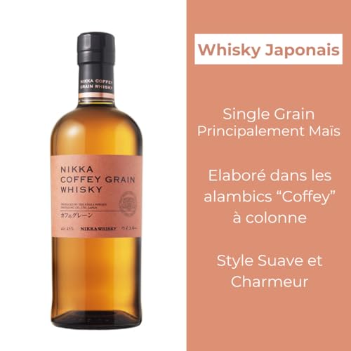 Detalle 2 de Nikka Coffey Grain Whisky Japonés 700 ml 🥃