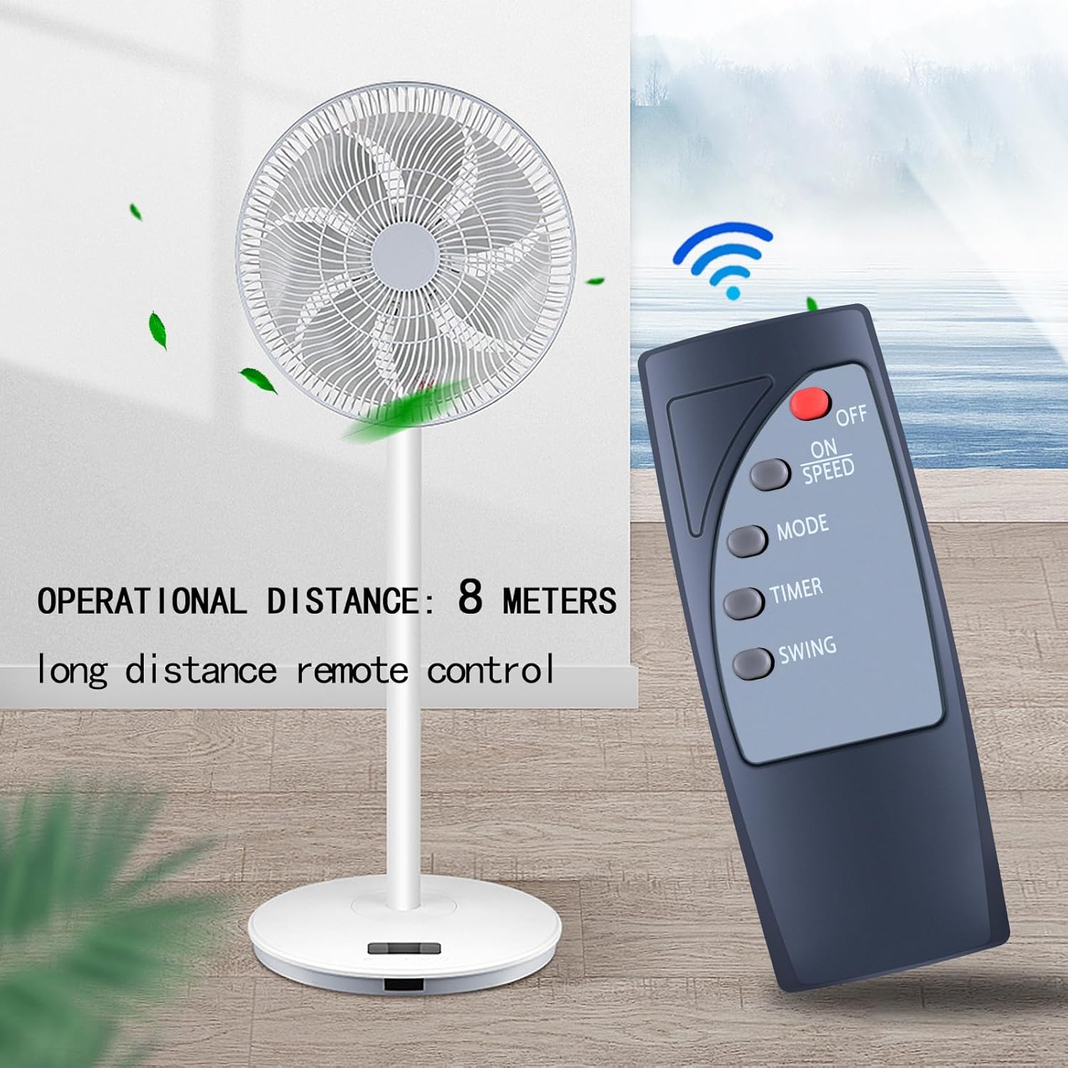 Thumbnail 4 de TCNOUMT Replacement Remote Control for Sohler/UR CHOICE Standing Pedestal Floor Fans