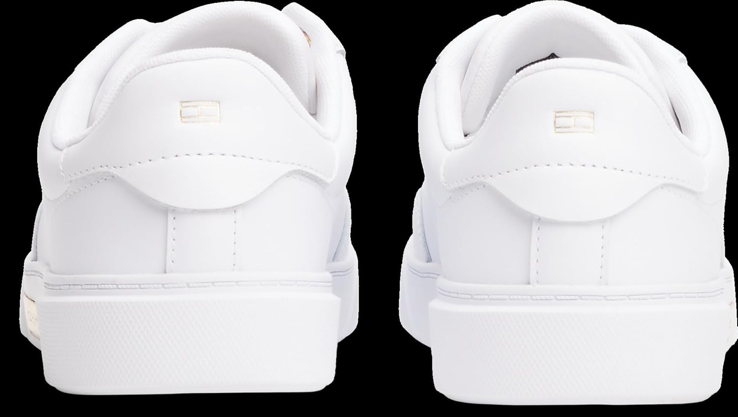 Thumbnail 2 de Tommy Hilfiger Donna Sneakers Essential Chic Court in Pelle – bianco, suola preformata, taglia 41