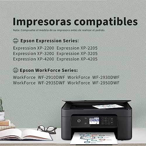 Thumbnail 1 de Greenjob 604XL (4 paquetes) cartuchos compatibles con Epson 604 XL para Expression Home y Workforce