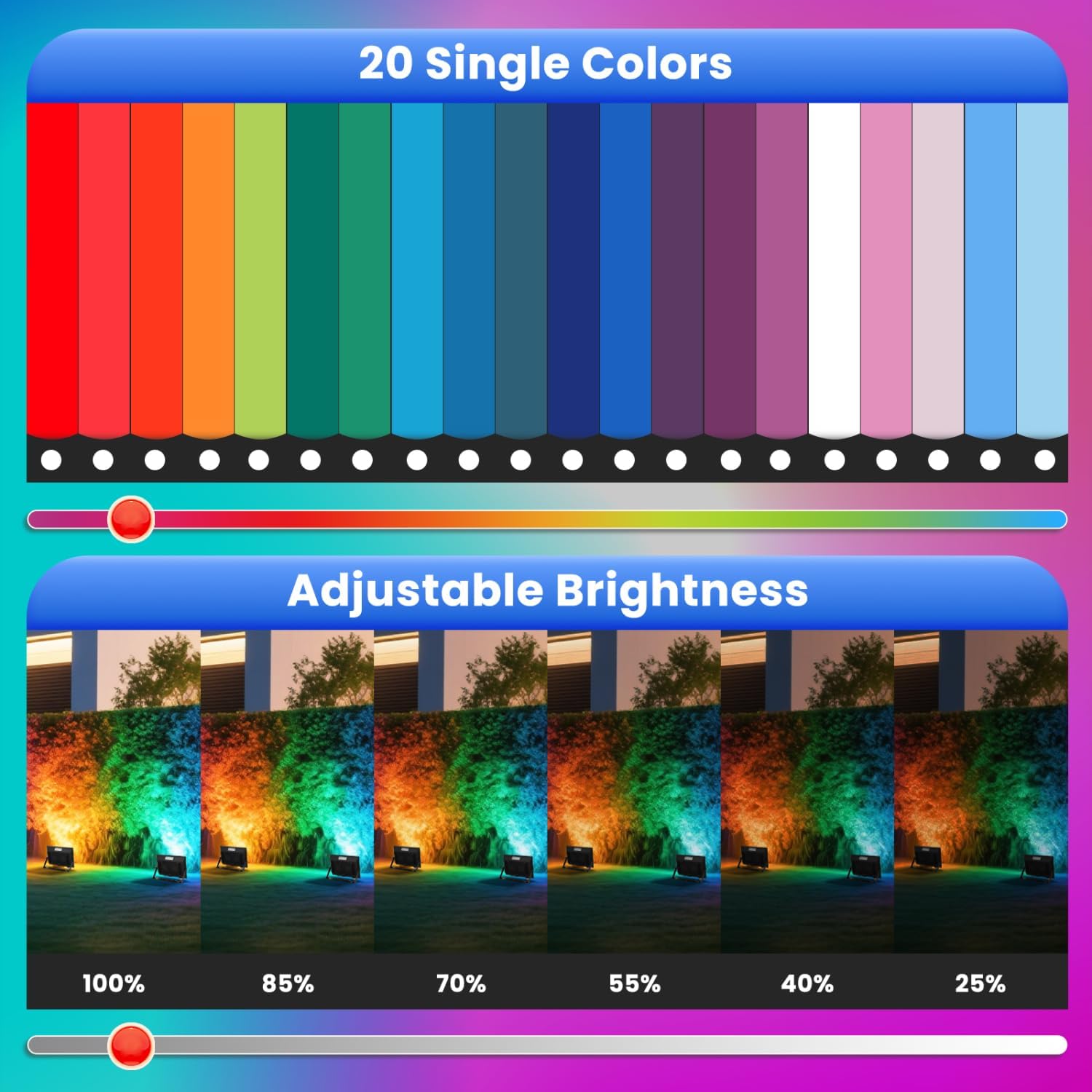 Thumbnail 2 de Aigostar Faretto LED RGB 50W