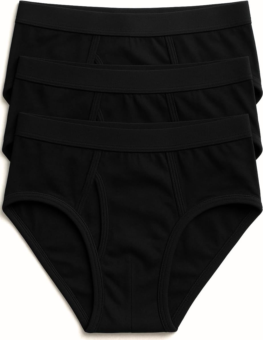 Detalle de COSHAL 3 & 6 Men's Y Front Briefs – 100% Cotton Everyday Underwear (Multipack)