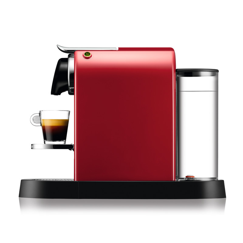 Detalle de Krups CitiZ Cafetera de Cápsulas Roja (Nespresso CitiZ)