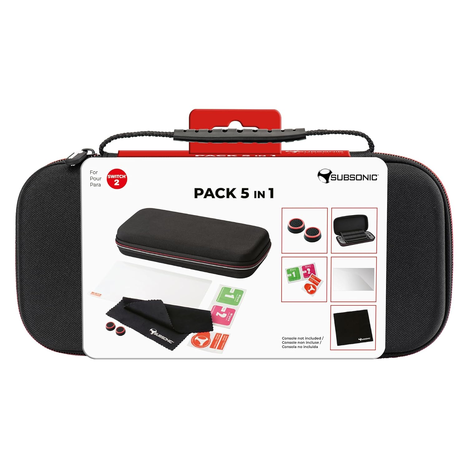 Detalle 2 de Nintendo Switch 2 Zubehörpaket 5-teilig