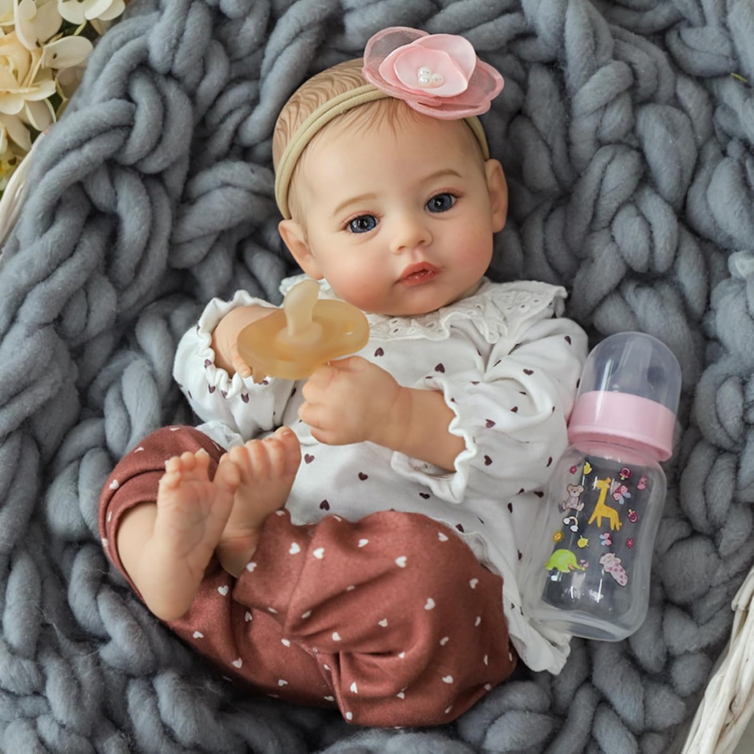 Detalle 2 de KSBD Reborn Baby Doll 18 Inch
