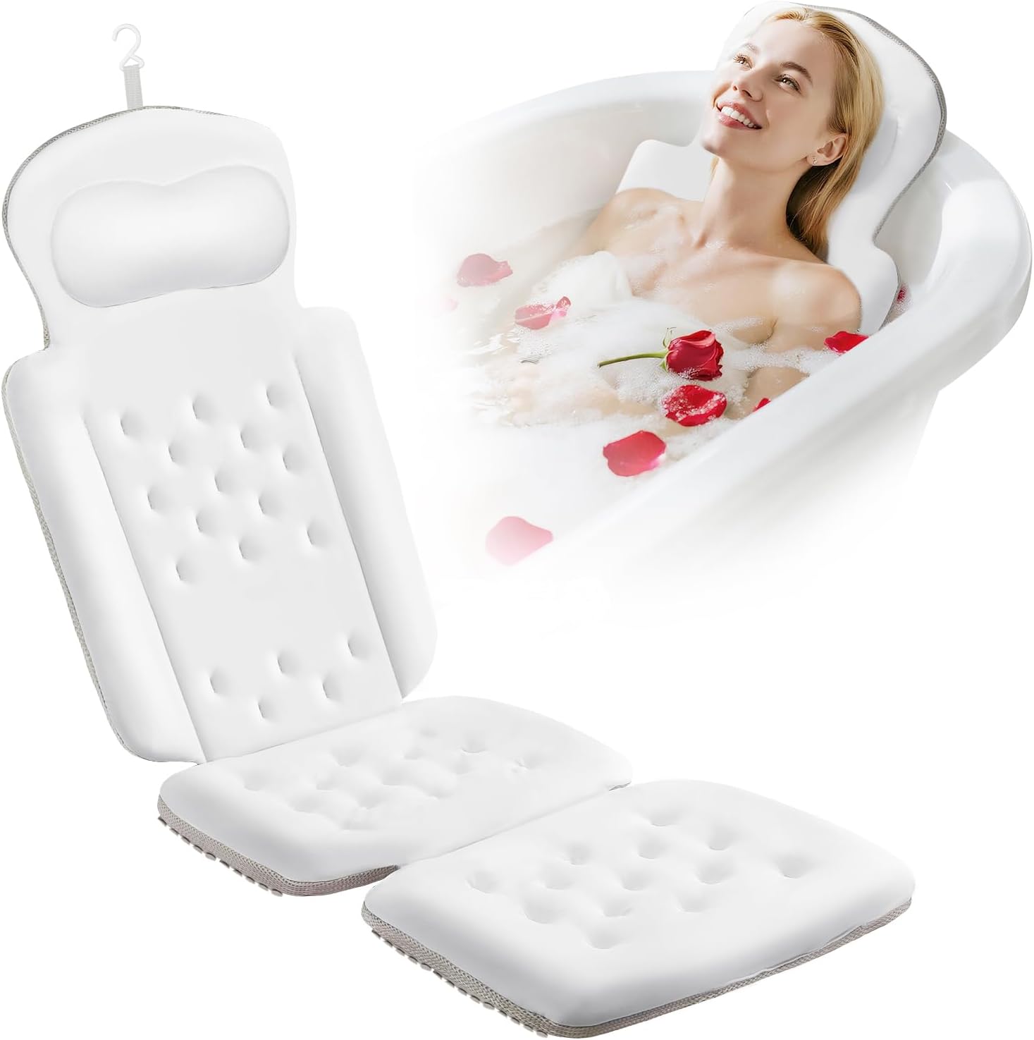 Full Body Bath Pillow 51" x 16