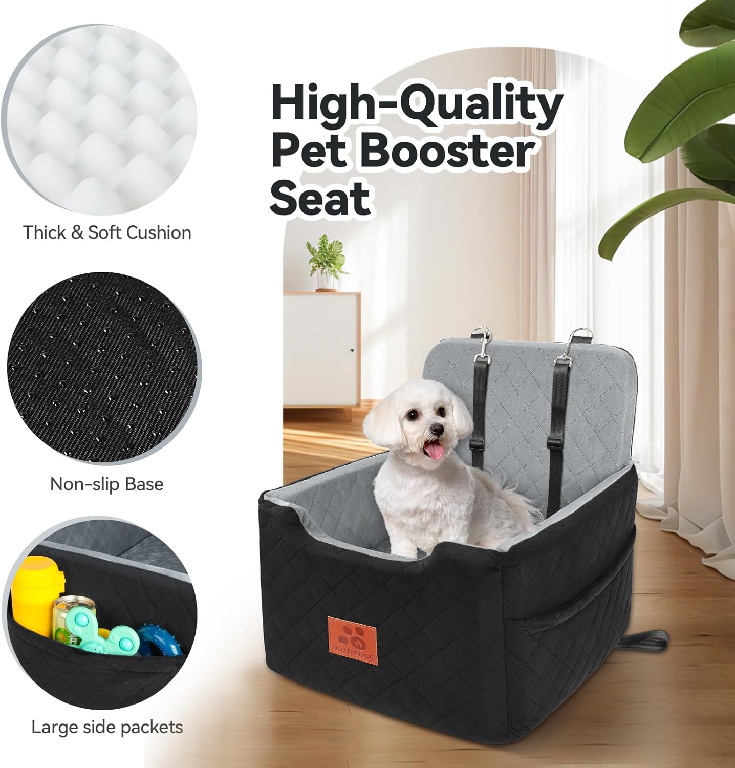 Detalle 2 de GL GLENSLAVE Autositz Hunde 15 kg