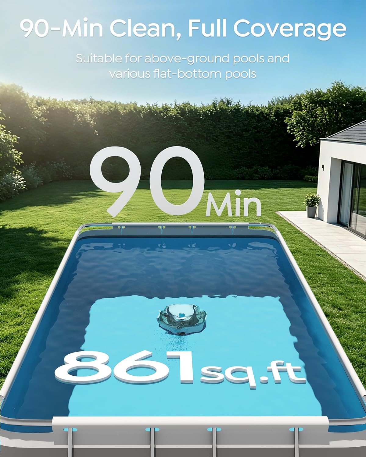 Detalle de S2 Pool Vacuum Robot, 90-Minute Runtime