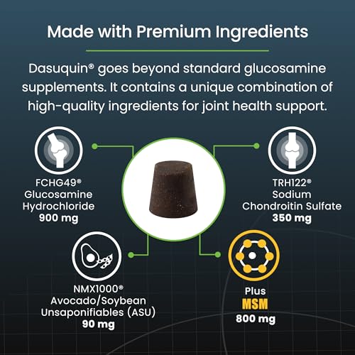 Thumbnail 4 de Nutramax Dasuquin MSM Joint Supplement for Large Dogs, Soft Chews (84 ct)
