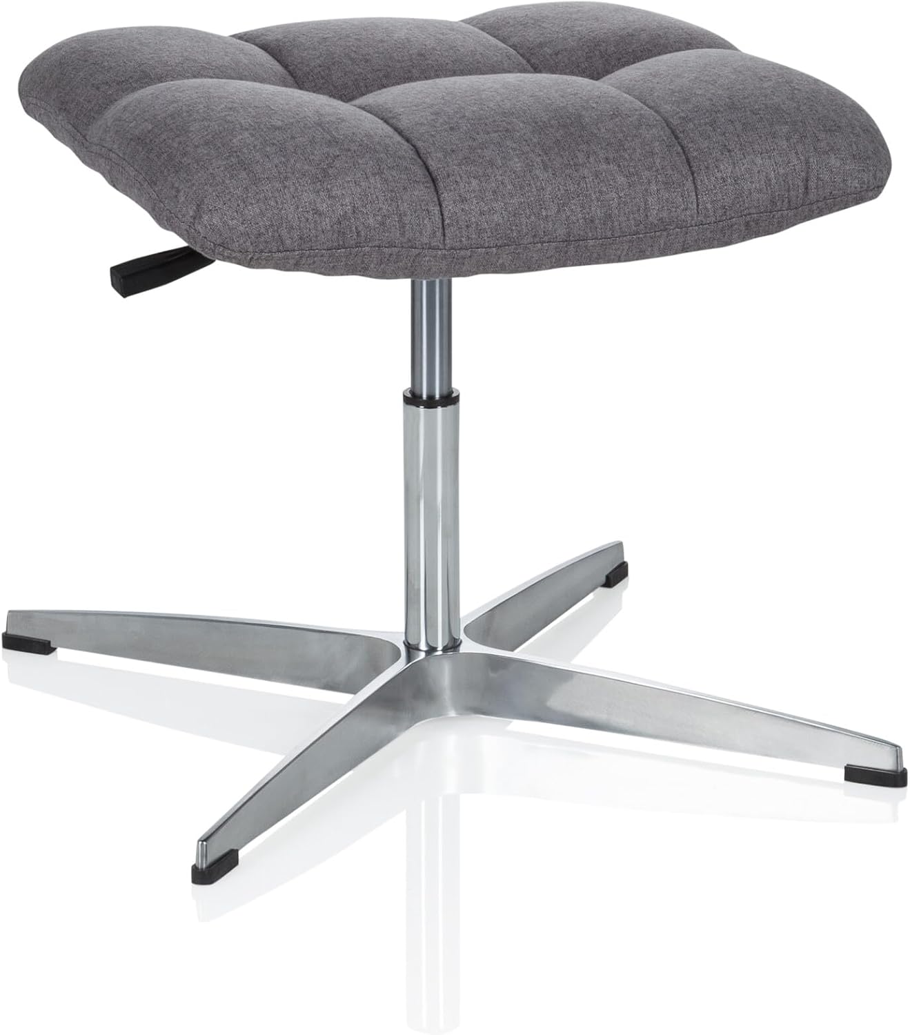Detalle de HJH Office 670934 Sgabello retrò SARANTO: design vintage e comfort regolabile