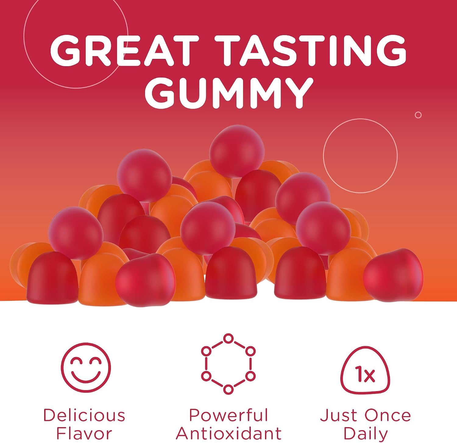 Detalle de Zahler Vitamin D3 Gummies, 60 Count