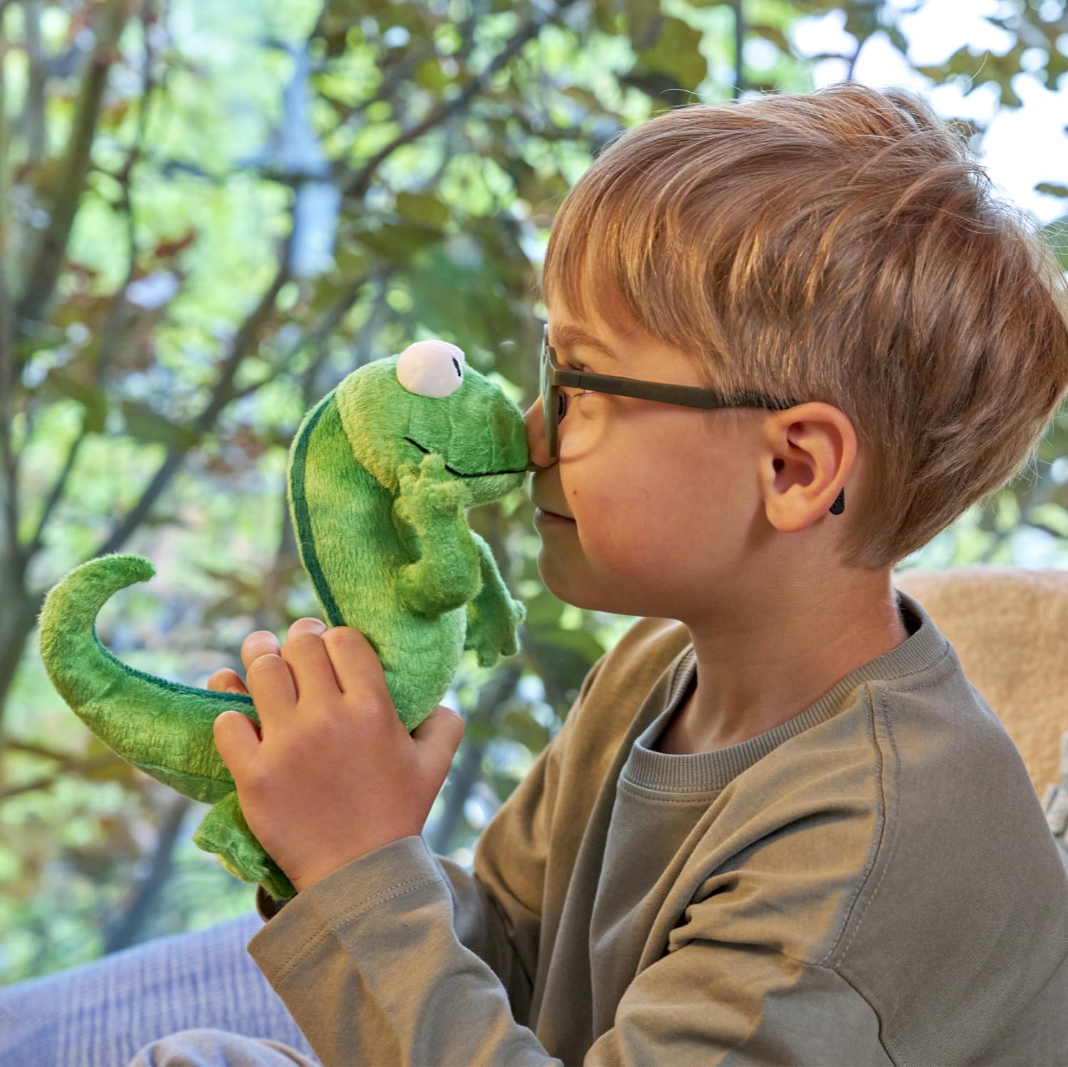 Detalle 1 de Simba 6315870818 Disney Pixar Hoppers Tom Lizard Plush Toy, 20 cm