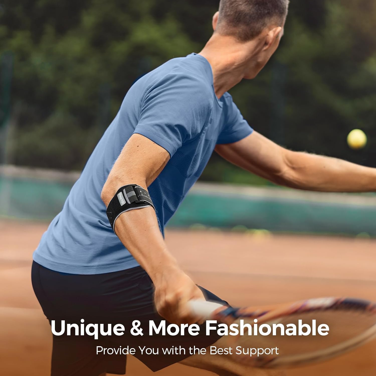 Detalle 2 de FREETOO Tennis Elbow Support Strap with Pad