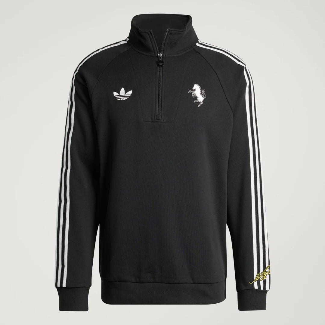Detalle 2 de Camiseta técnica con cremallera hasta el pecho Originals de la Juventus FC — Adidas