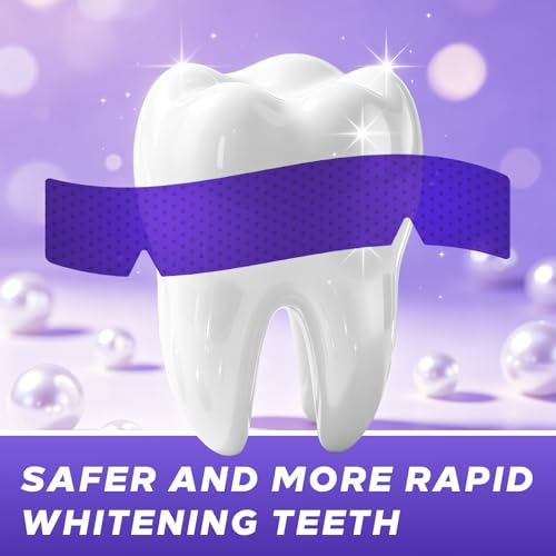 Thumbnail 7 de Purple Teeth Whitening Strips 14 Treatments by Pdoo – Enamel-Safe, No-Slip, No-Sensitivity Whitening Kit