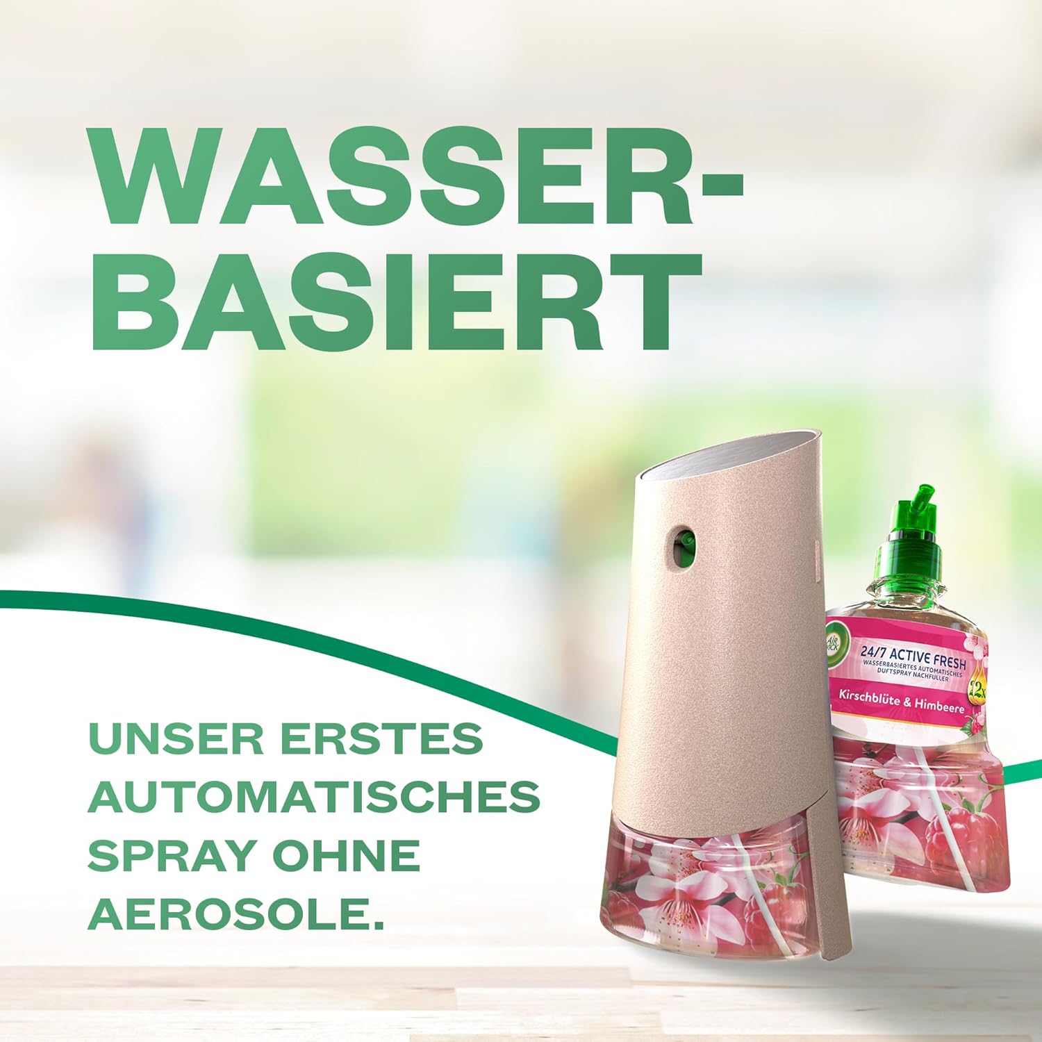 Thumbnail 2 de Air Wick Active Fresh Wasserbasierter Lufterfrischer Jasminblüte – 4 x 228 ml Nachfüller
