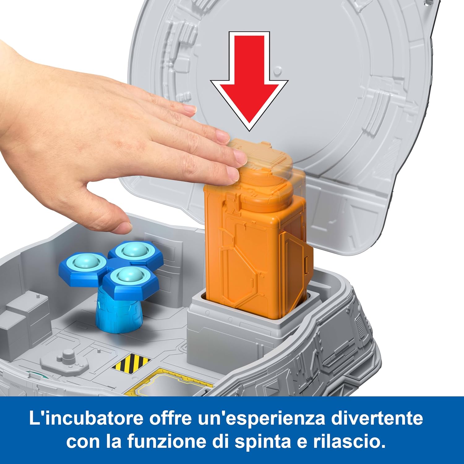 Thumbnail 2 de Mattel Jurassic World Laboratorio Sensoriale Distortus Rex (JKG89) con 8 mini dinosauri, argilla modellabile e funzioni interattive