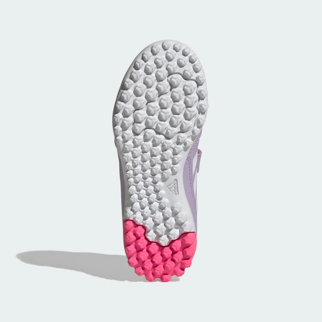Detalle de Adidas Youngstar Rise, zapatillas de hockey hierba para niños violetas