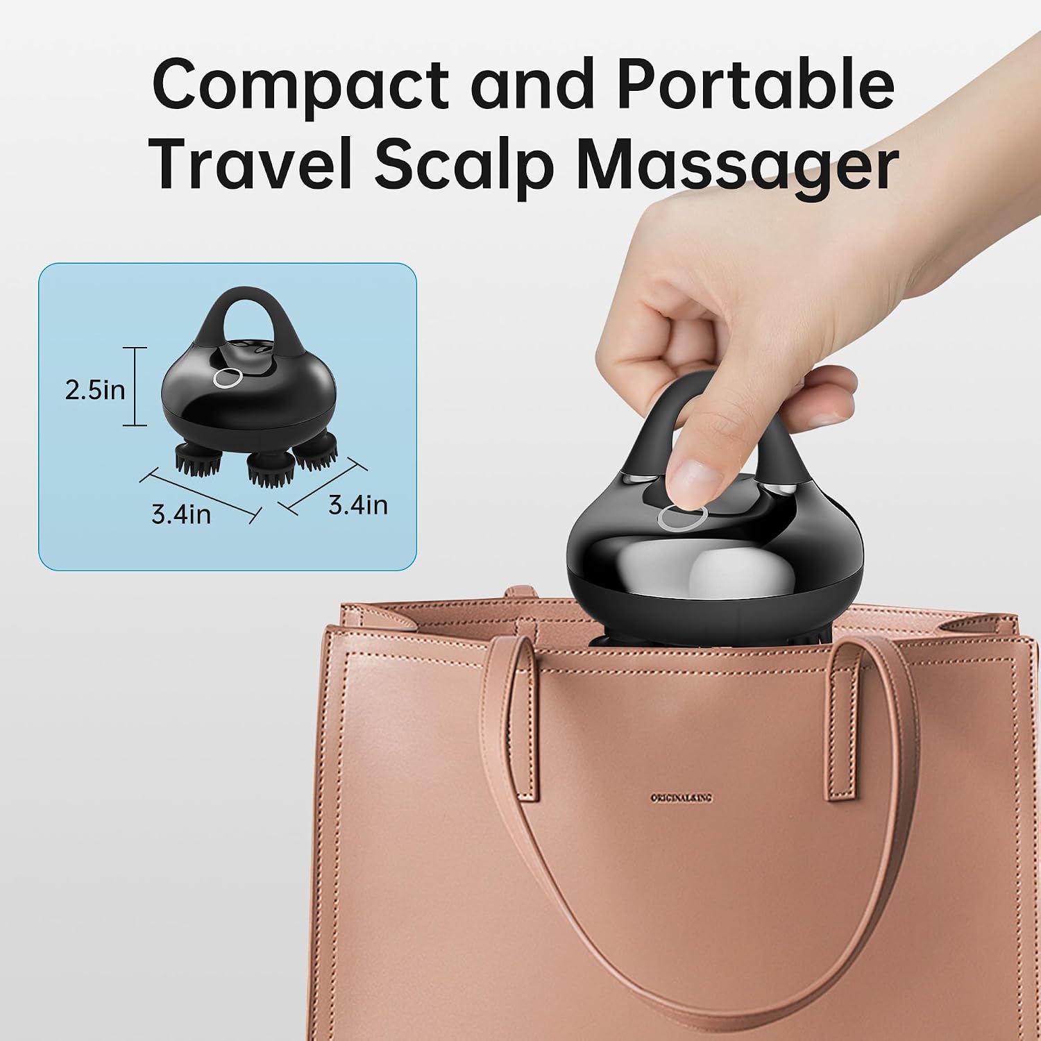 Thumbnail 4 de COMFIER Kopfhaut-MassagegerĂ€t 3 Modi đ§
