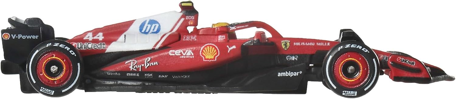 Thumbnail 4 de Hot Wheels Premium Formula 1 #44 Lewis Hamilton – Auto da corsa in scala 1:64