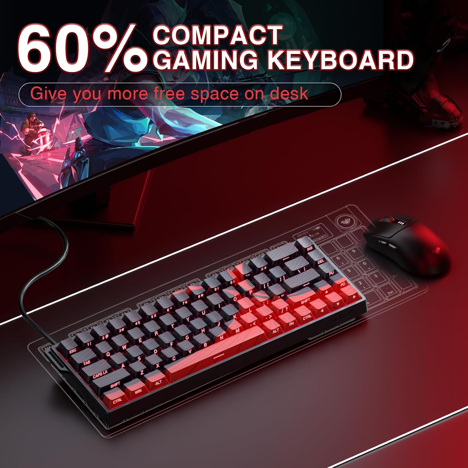 Thumbnail 6 de AULA WIN68 HE MAX Hall Effect Keyboard