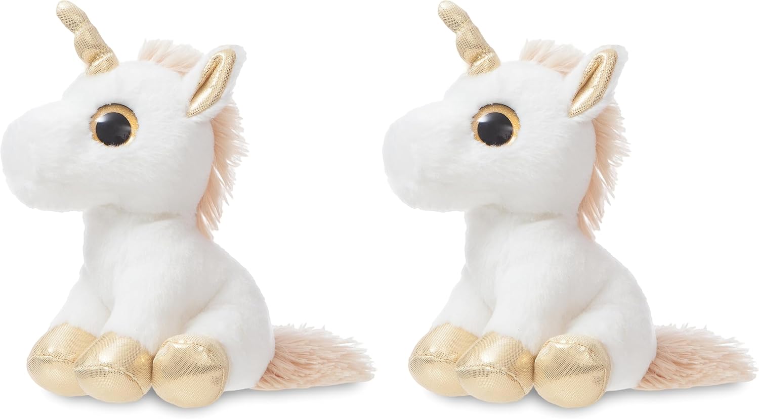 Thumbnail 4 de Aurora 60836 Sparkle Tales Twinkle the Unicorn 7In – White & Gold Soft Toy
