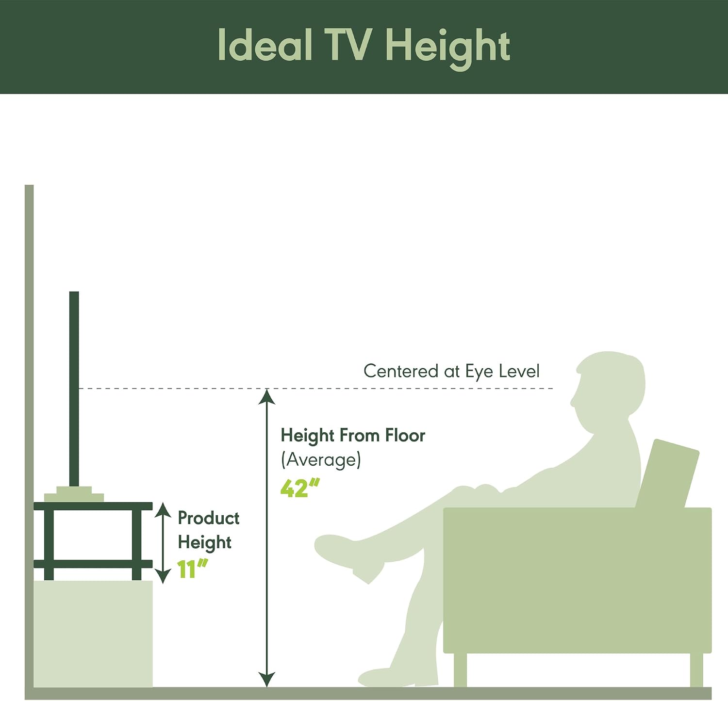 Detalle de Furinno TURN-N-TUBE TV Riser Stand 32 inch