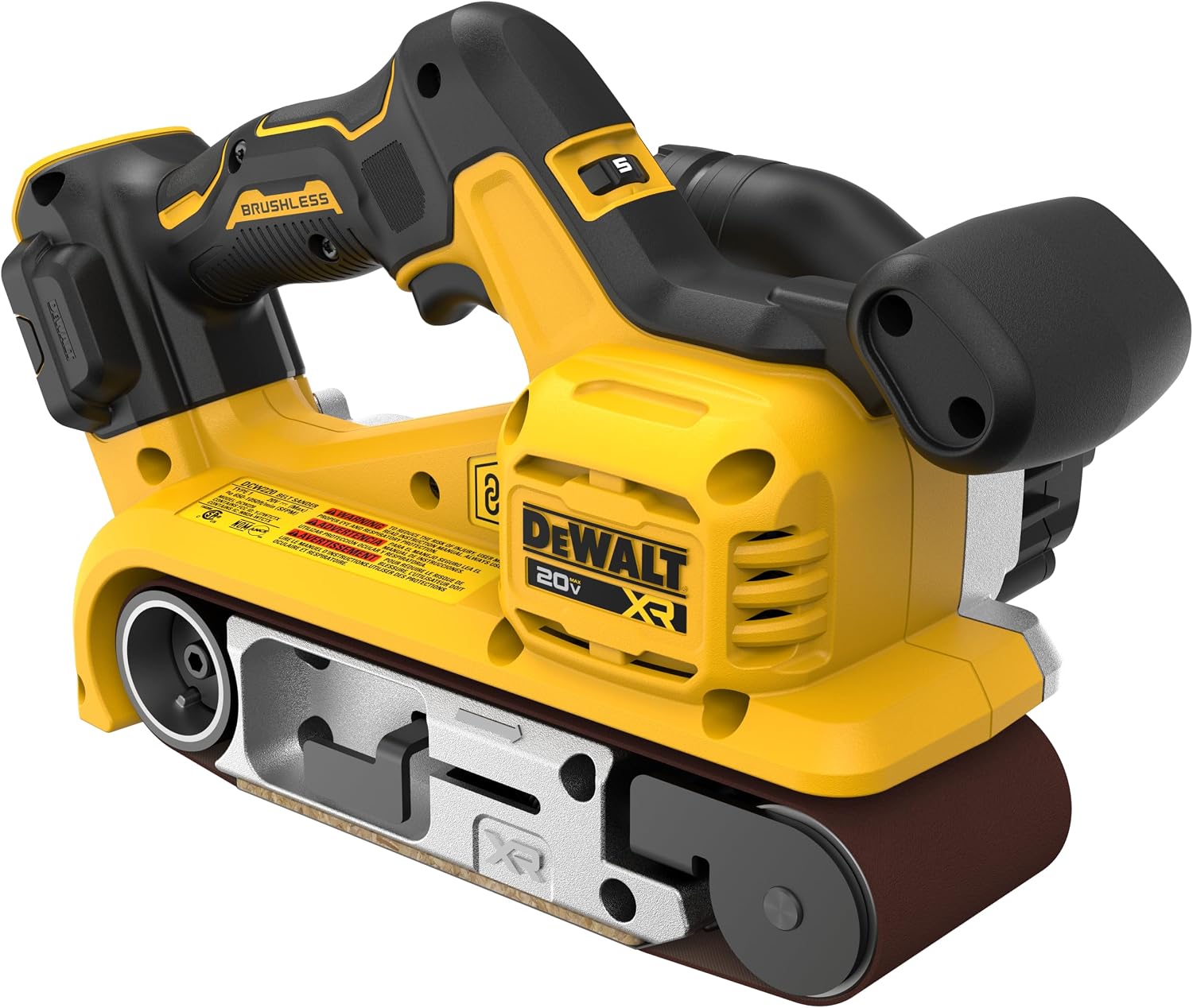 Detalle 2 de DEWALT DCW220B 20V MAX Brushless Belt Sander, 3 x 21 in