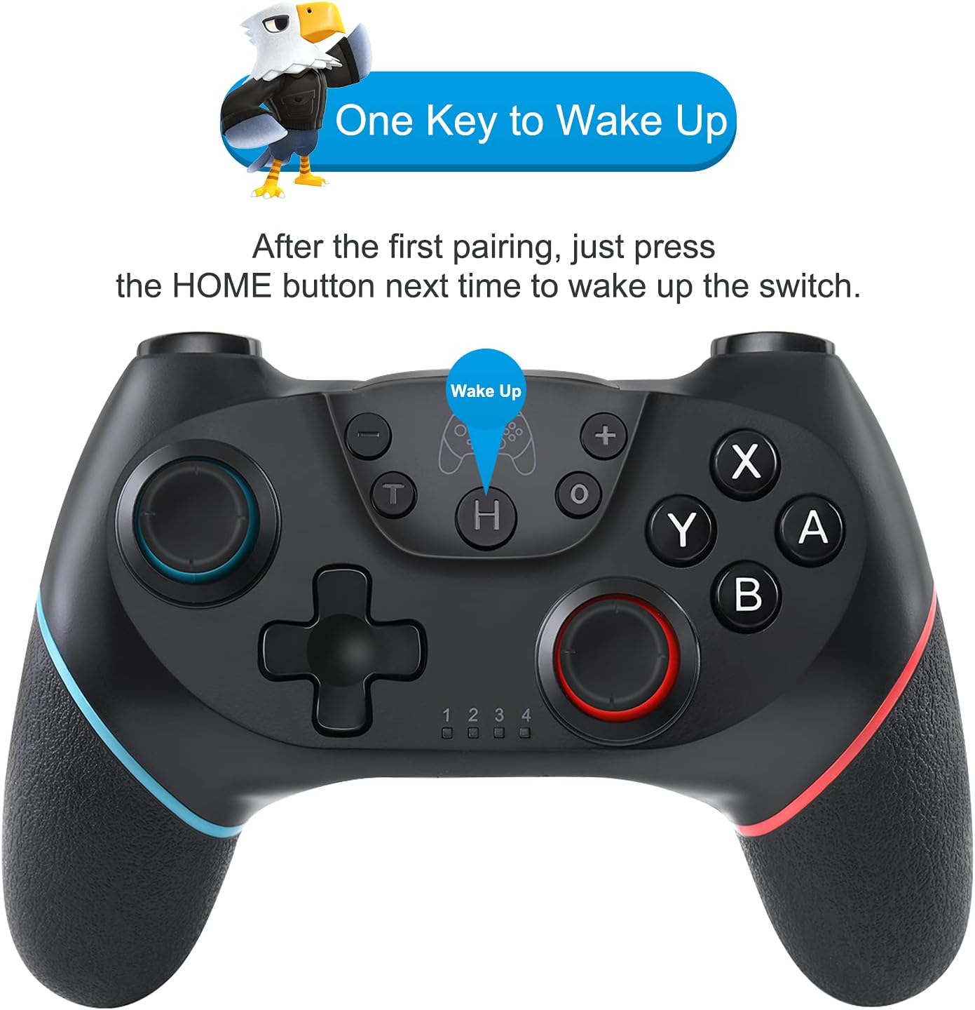 Detalle 2 de Olimoxi Switch Pro Controller with Hall Effect 2025