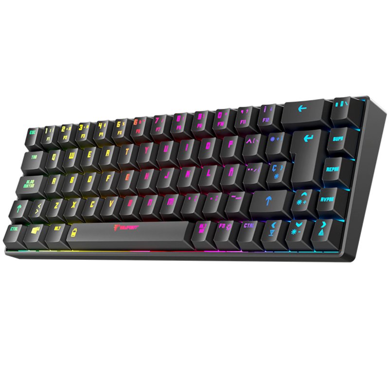 Detalle 2 de Tempest K20 Beast: Teclado Mecánico Gaming RGB 60% Bluetooth con cable USB-C