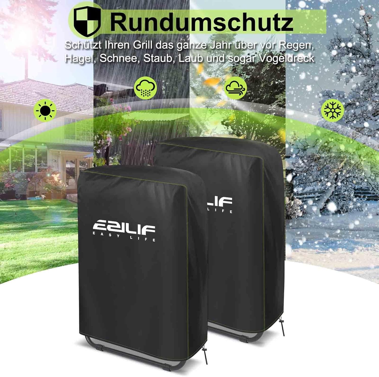 Thumbnail 5 de Ezilif Klappstuhl-Schutzhülle 2er Set 70 x 110 cm