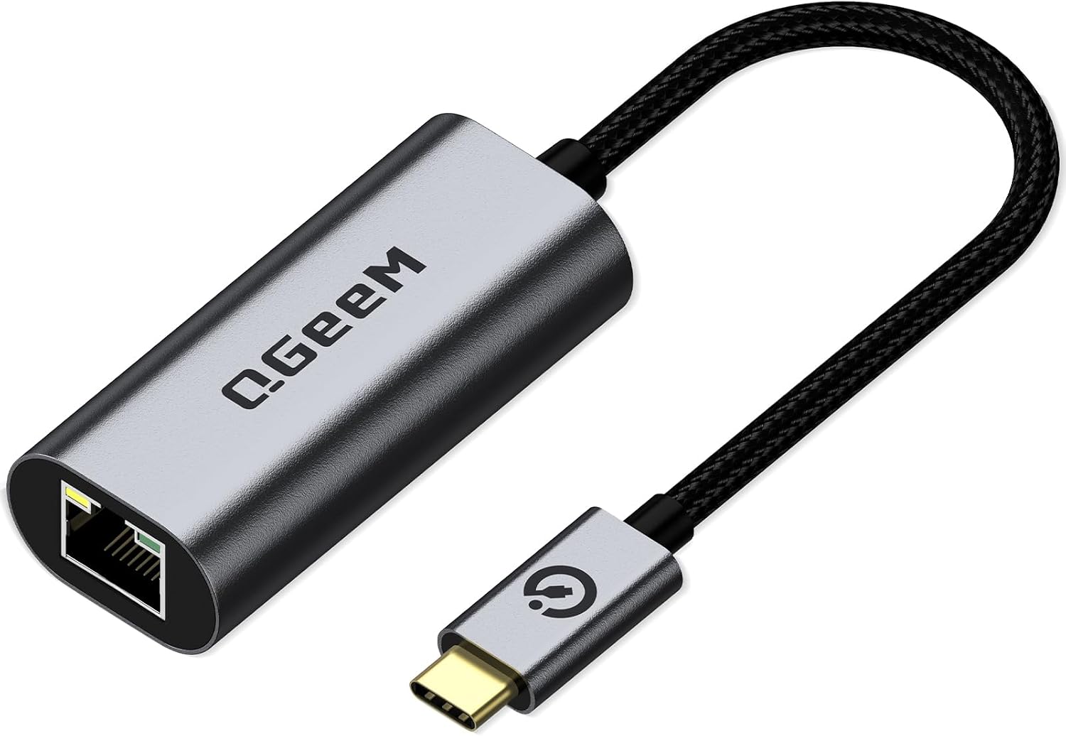 Detalle de QGeeM USB C to Ethernet Adapter 1 Gbps