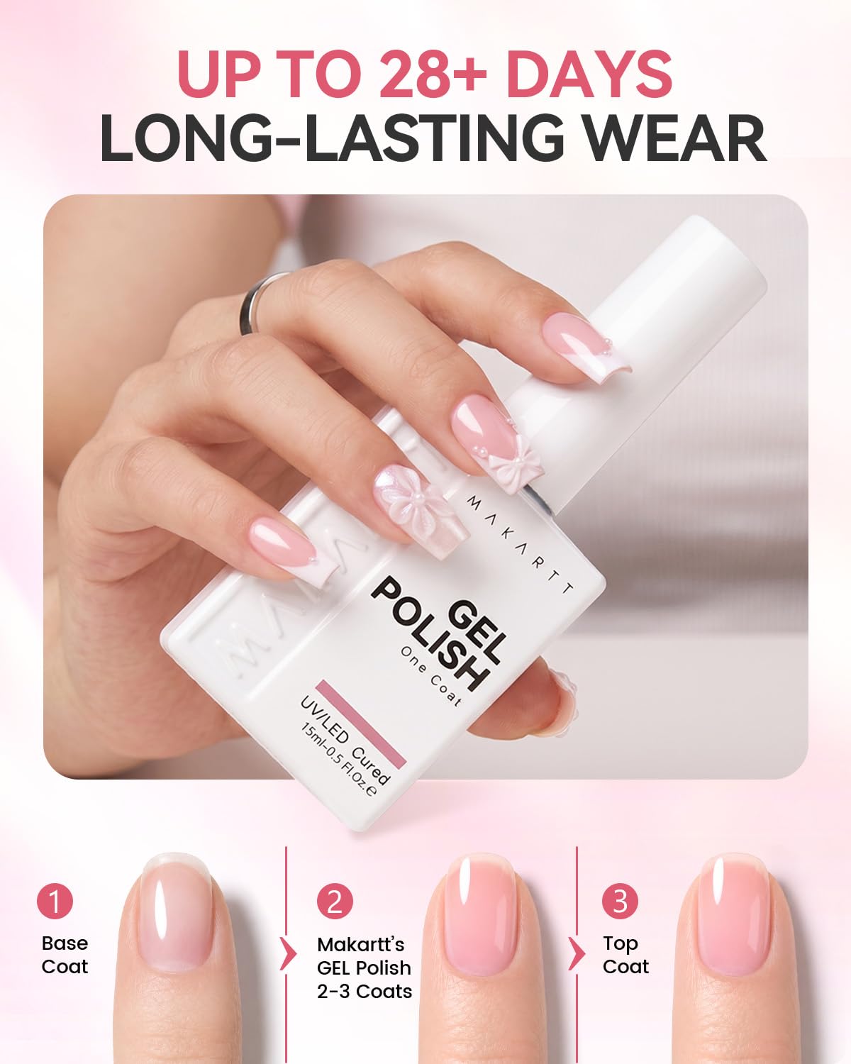 Thumbnail 6 de Makartt Gel Nail Polish Set, 15 mL